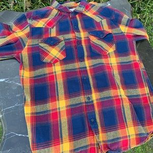 Levi's mens button down flannel